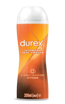 Гель-змазка Дюрекс (Durex) Плей Масаж 2в1 Сеншел (Play Massage 2in1 Sensual) 200 мл
